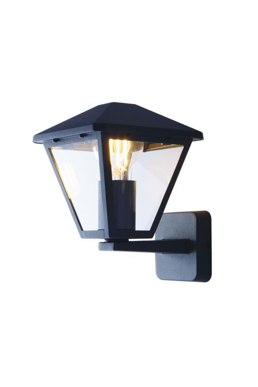 Applique per esterno IP44 in alluminio antracite diffusore vetro lampada 1XE27 non inclusa PRISMA Applique per esterno IP44 in alluminio antracite diffusore vetro lampada 1XE27 non inclusa PRISMA